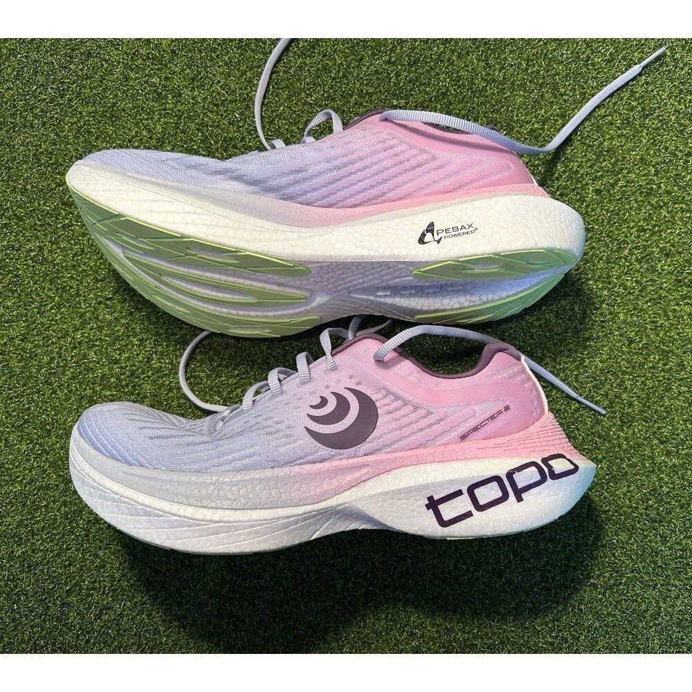 TOPO Specter 2 Training Running Shoes Womens Size 10 Purple / Rose EUC - Picture 2 of 9